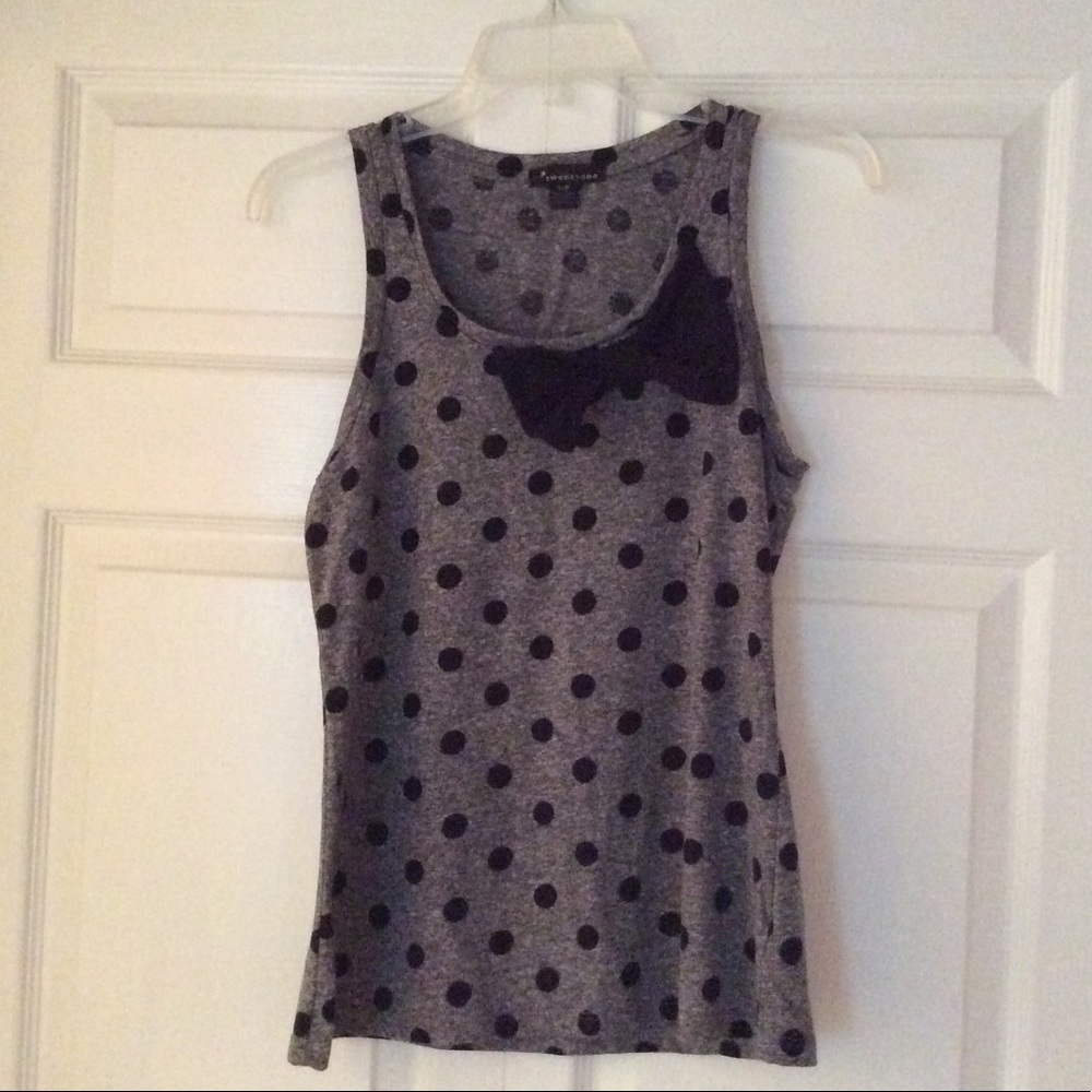 Forever 21 polka dot tank top